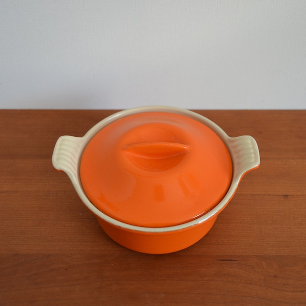 Le Creuset Mini Cocotte 14 vintage orange