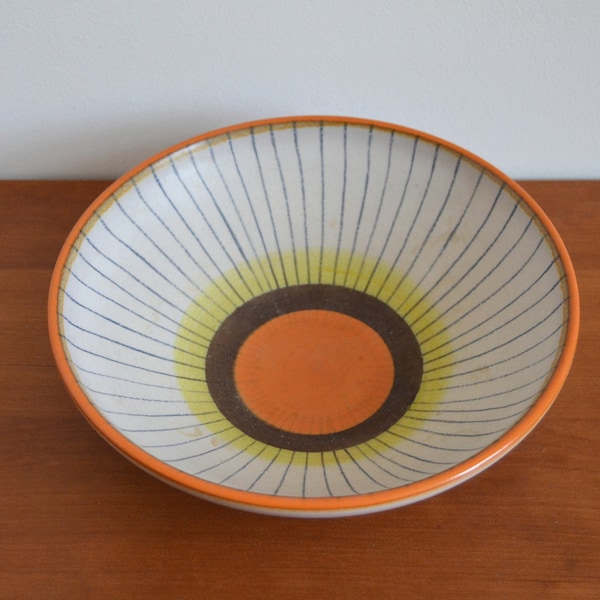 Sonnige Schale Wächtersbach vintage Keramik Keramikschale