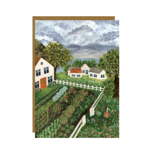 Où fleurissent les coquelicots, carte postale, mini impression jardin d'été