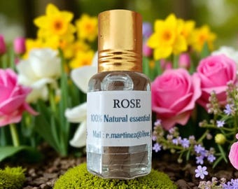 100% natuurlijke rozenparfumolie uit Rajasthan