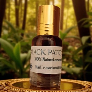 100% naturalny olejek perfumowany z czarnego paczuli z Radżastanu