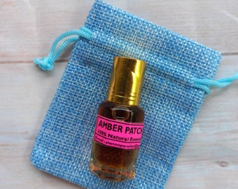 100% natural amber and patchouli perfume oil from Rajasthan