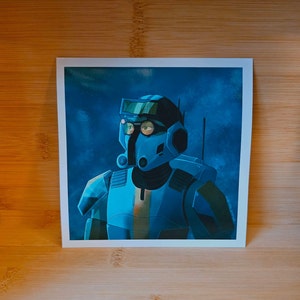 The Bad Batch Tech 5x5 Print
