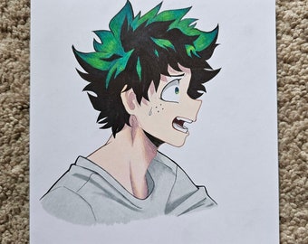 Deku original print