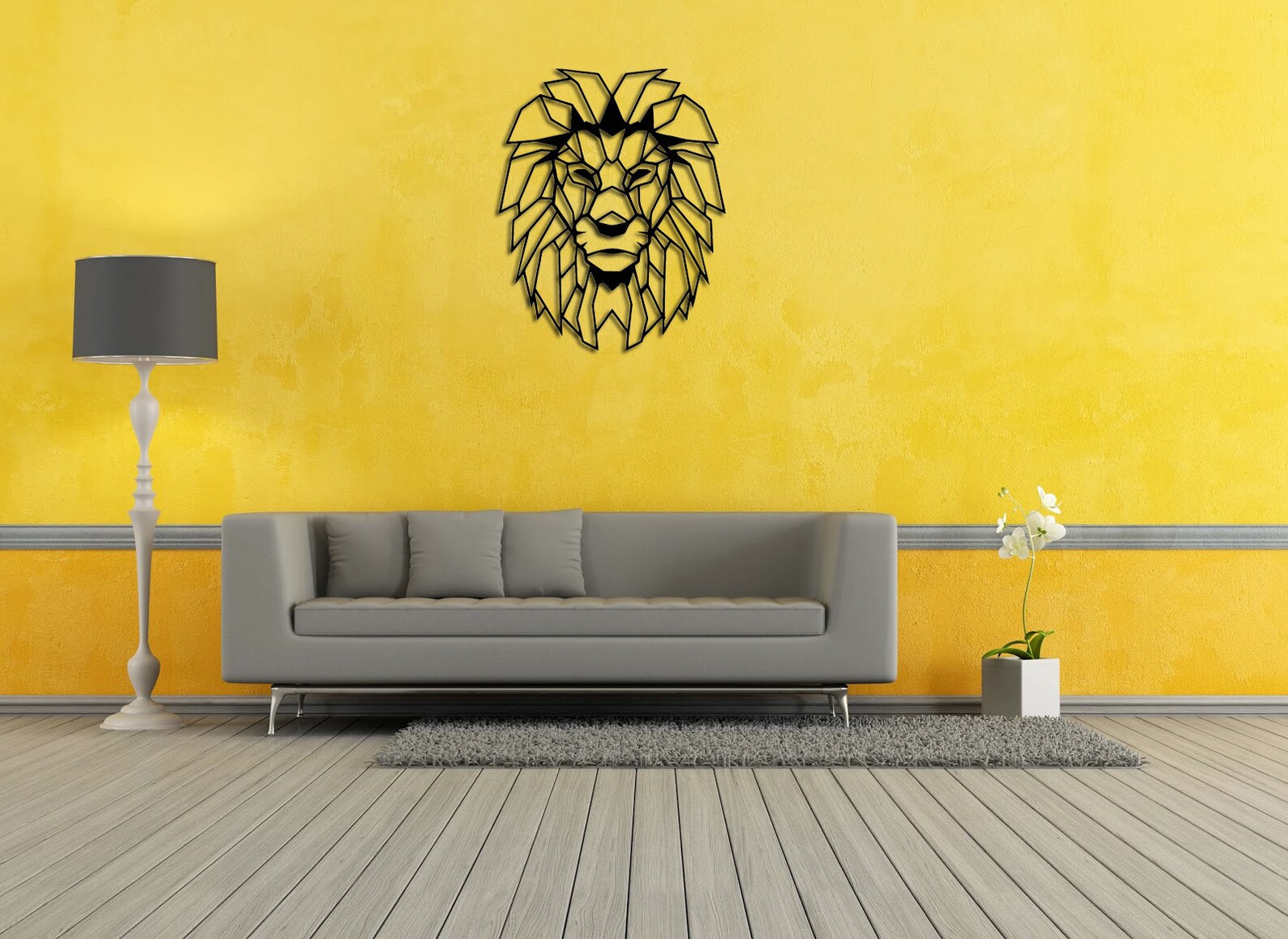 Lion Metal Wall Art Lion Head Metal Wall Decor Home Decor Etsy