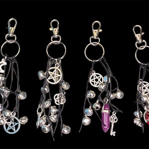 Handcrafted Witches Bells, Witchcraft Protection Bells, Portable, Banishment Repelling, Witchcraft Supplies, Witch Décor, Pagan, Witch Gift