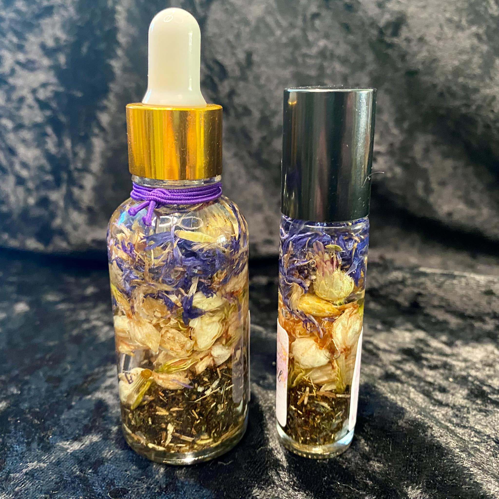 Psychic Oil for Divination & Rituals, Third Eye Opener, Lucid