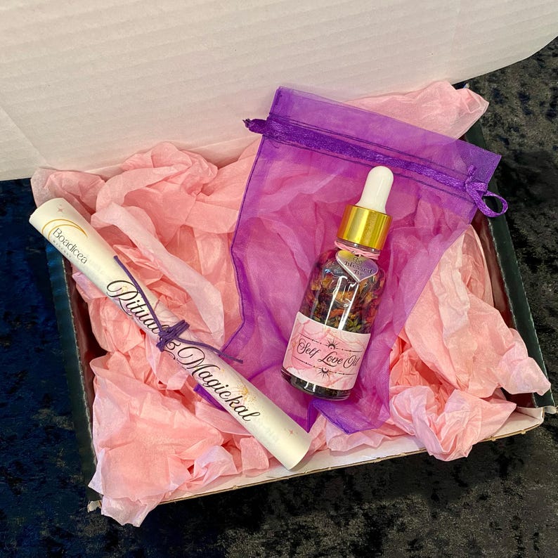 Self Care Oil, Rose & Honey Infusion, Anointing Ritual, Witch Gift image 5