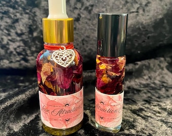 Love Spell Oil, Attraction, Romance, Obsession, Siren, Essential Oil Fragrance, Ritual Anointing Oil, Witchy Gift, Wiccan Gift, Gift for Her