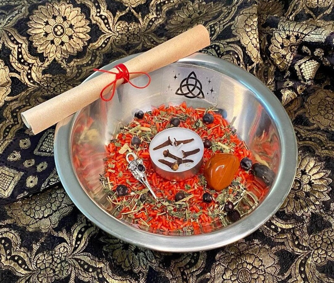 Celtic Ritual Offering Morrigan Offering & Altar Bowl Bundle, Morrigan Ritual Kit, Witchcraft ...