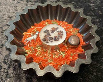 Ares Offering Altar Kit, Greek God Ritual, Eco-Resin Bowl