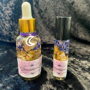 Psychic Oil for Divination & Rituals, Third Eye Opener, Lucid Dream Spell Oil, Spiritual Gift,  Witch Gift Fragrance, Wicca, Pagan