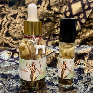 Artemis Offering Oil, Moon Goddess Ritual & Altar Oil, Magickal Anointing Spell Potion, Witchy Gift, Greek Goddess Decor, Pagan, Wiccan Gift