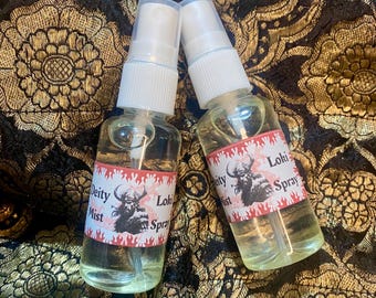Loki Mist Spray: Rich, Spicy Fragrance, Loki Offering, Ritual, Witch, Norse, Pagan