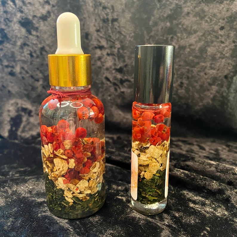Protection Spell Oil, Cleansing Energy, Evil Eye Protection, Ritual Oil, Altar Anointing Potion, Witch Gift, Protection Gift, Wiccan Gift imagem 5