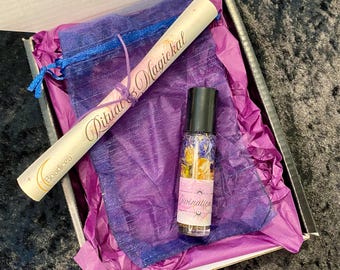 Psychic Oil for Divination & Rituals, Third Eye Opener, Lucid