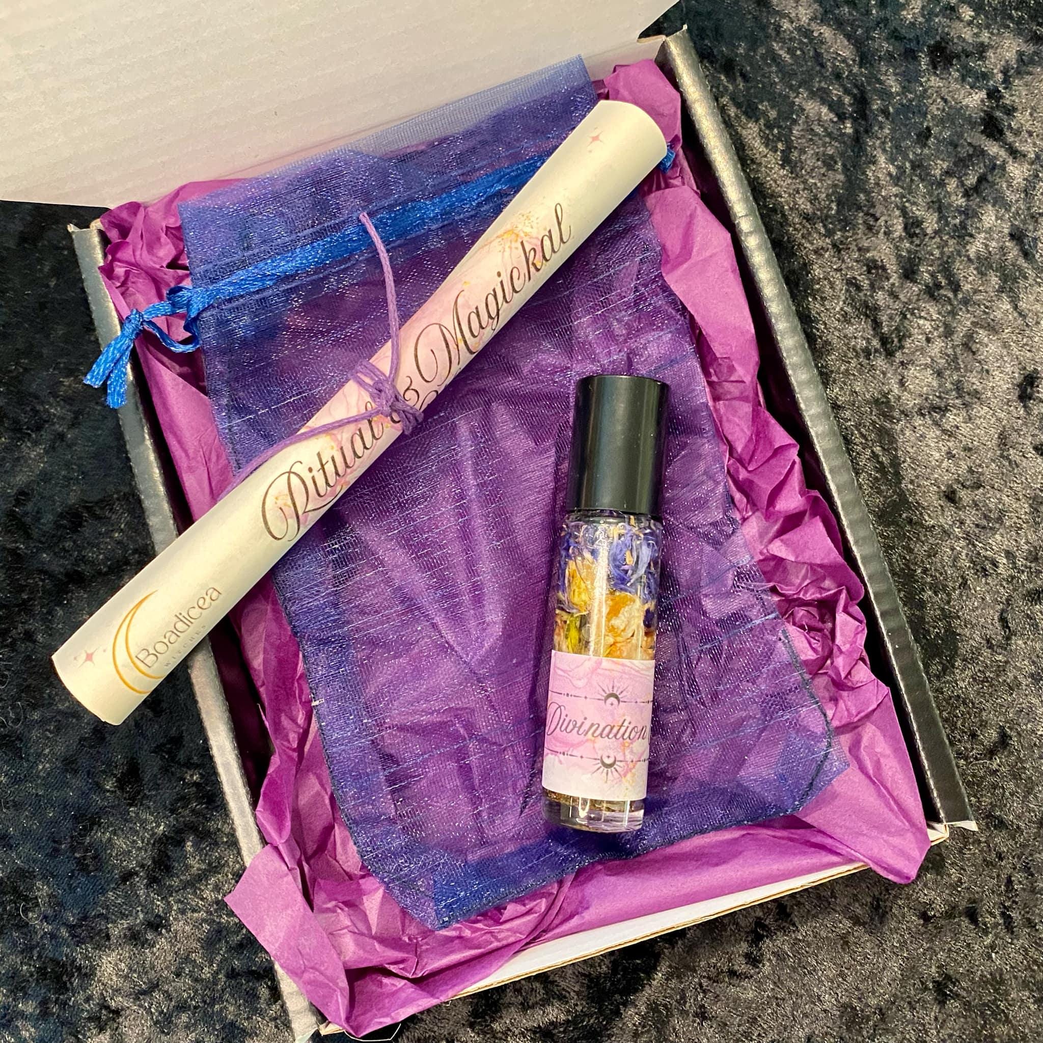 Psychic Oil for Divination & Rituals, Third Eye Opener, Lucid