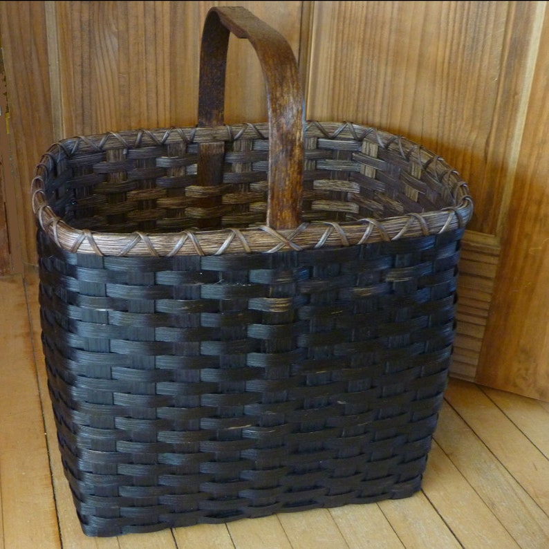 Tall Storage Basket Etsy
