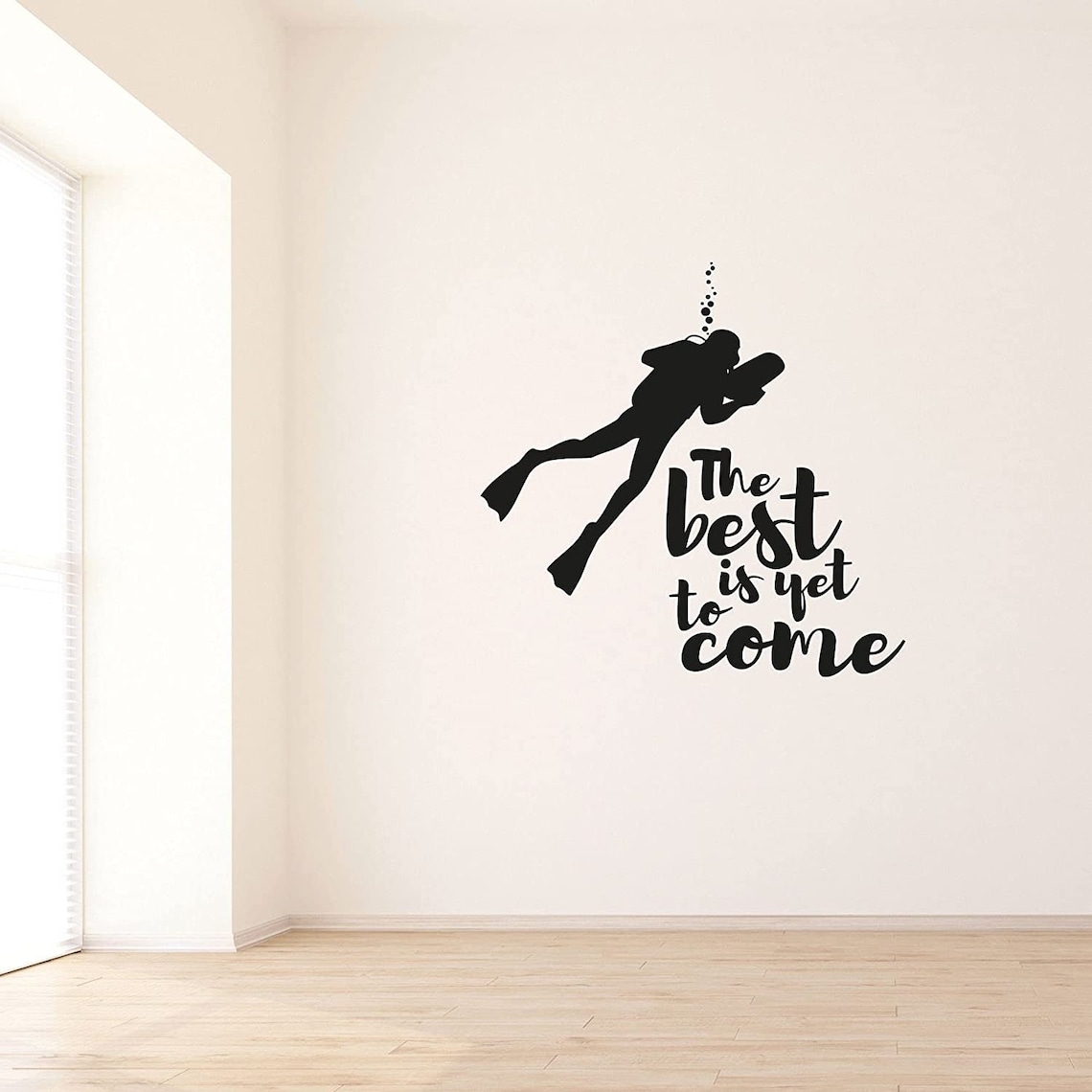 The Best Life Zitat Scuba Diver Unterwassertaucher Vinyl Etsy