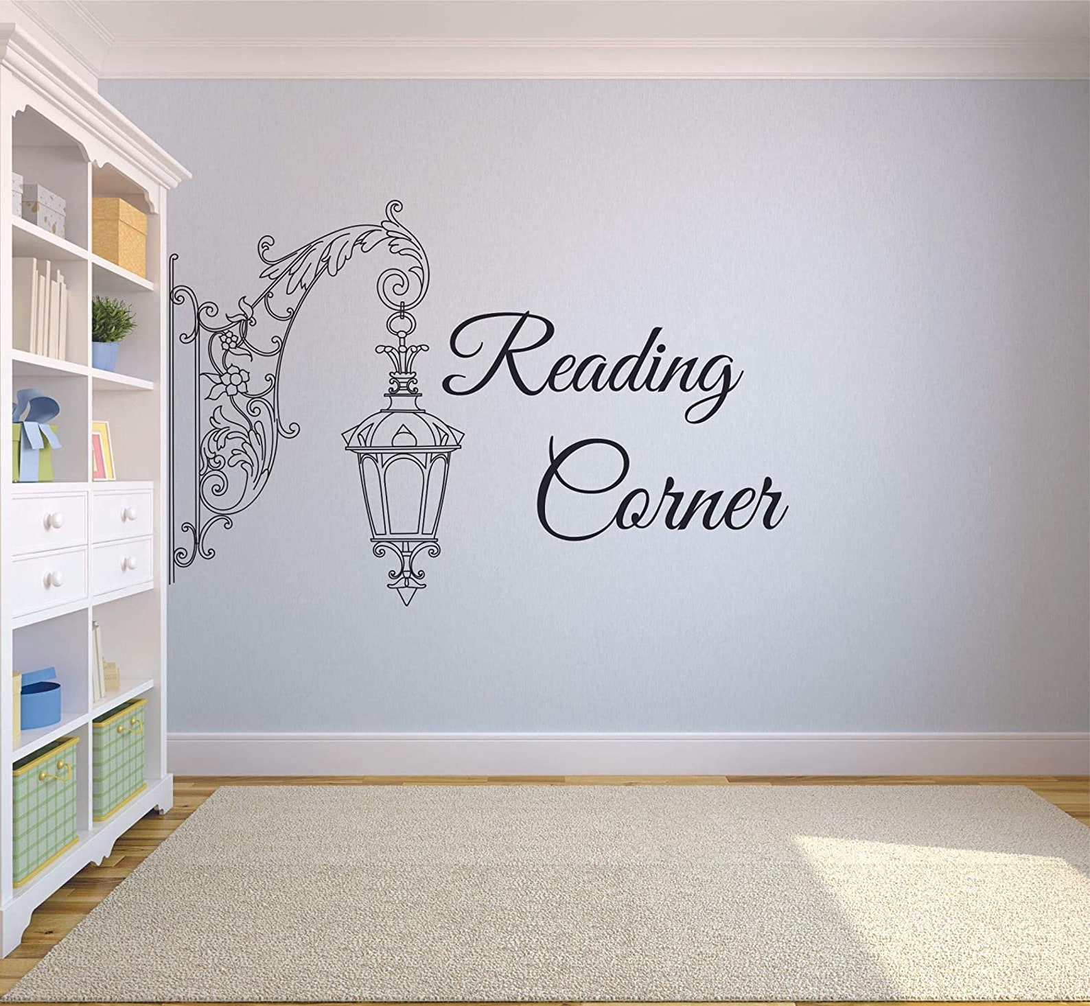 Reading Corner Library Classroom Wall Sticker Vinyl Decal for Etsy
