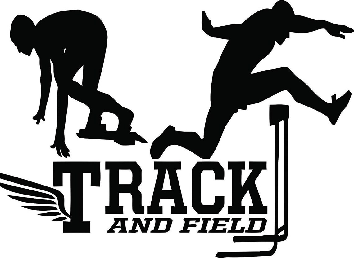Track And Field Running Wall Decals For Girls Bedroom / Womens Etsy