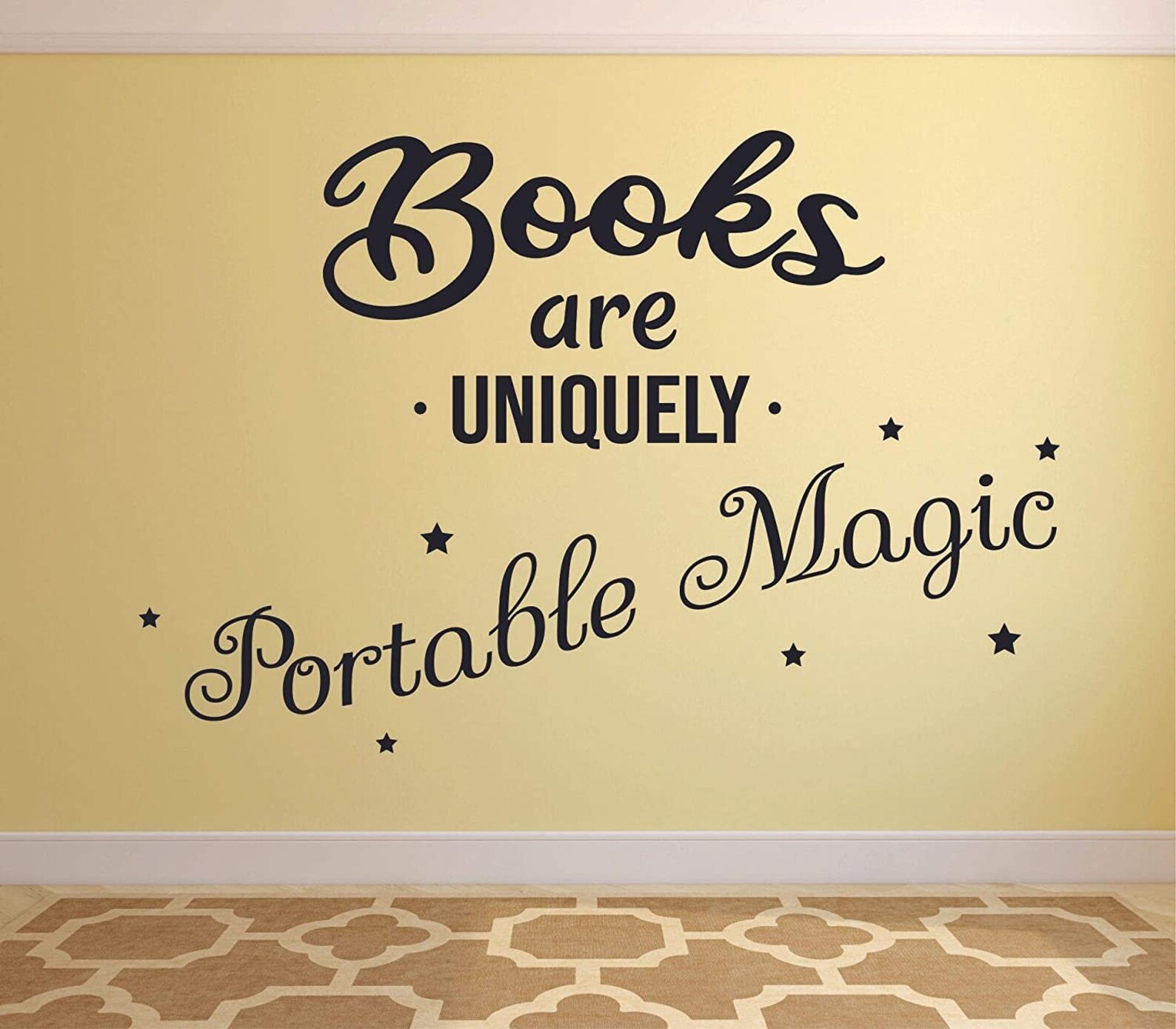 Book Reading Motivation Quotes Wall Sticker Vinyl Decal for Etsy UK