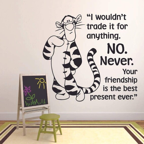Friendship Tigger Pooh Friends Quote Disney Cartoon Quotes - Etsy Norway Friendship Tigger Pooh Friends Quote Disney Cartoon Quotes - Etsy Norway