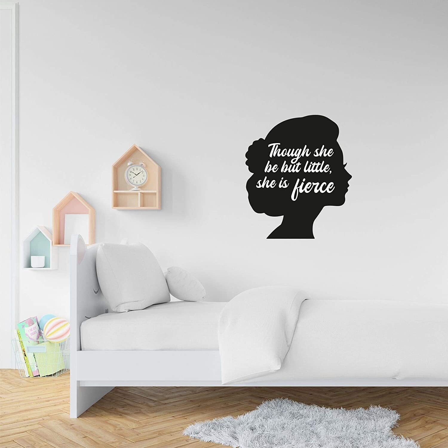 She Is Fierce Motivational Inspirational Quote Young Lady | Etsy