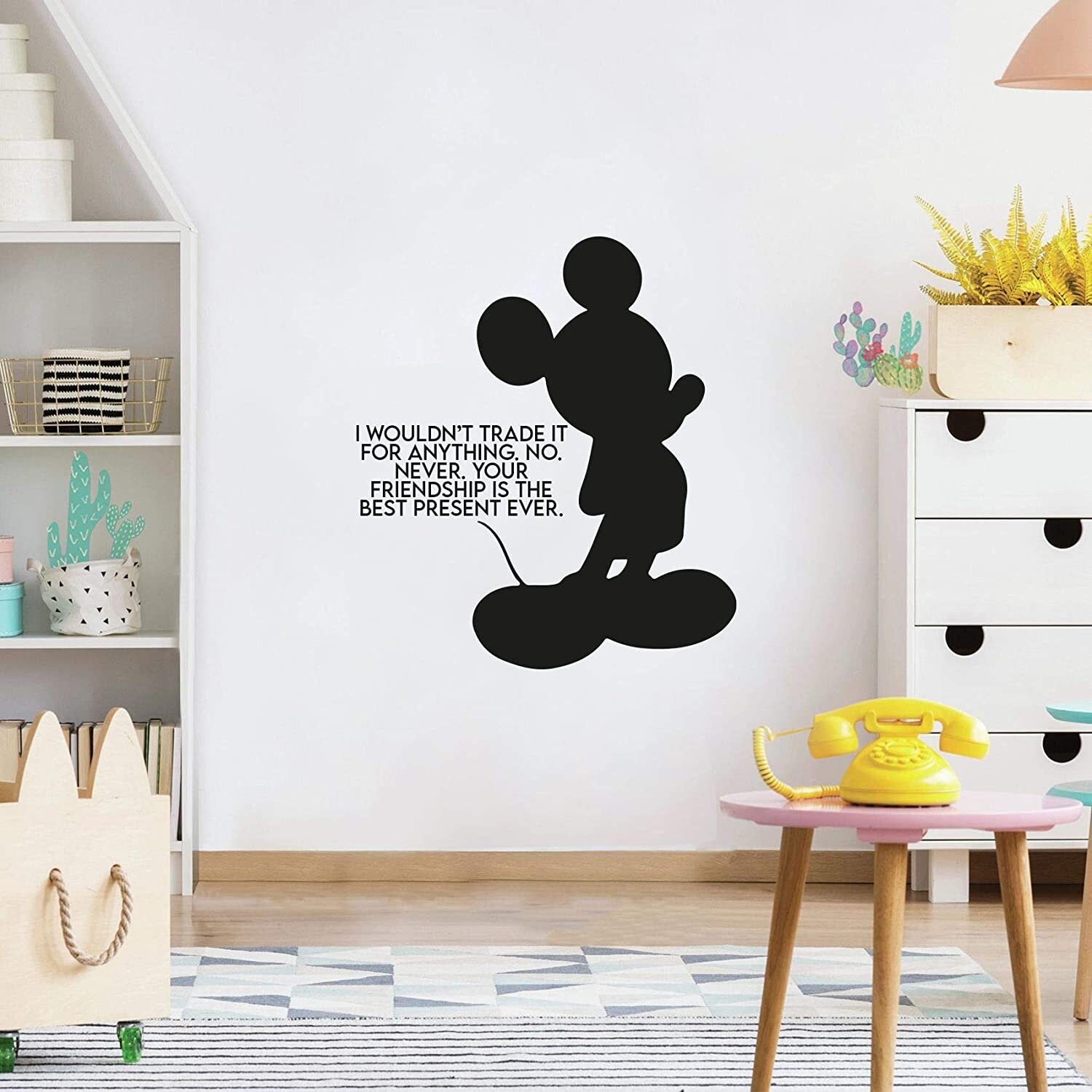 Freundschaft Mickey Mouse Spruch Disney Cartoon Zitate Etsy