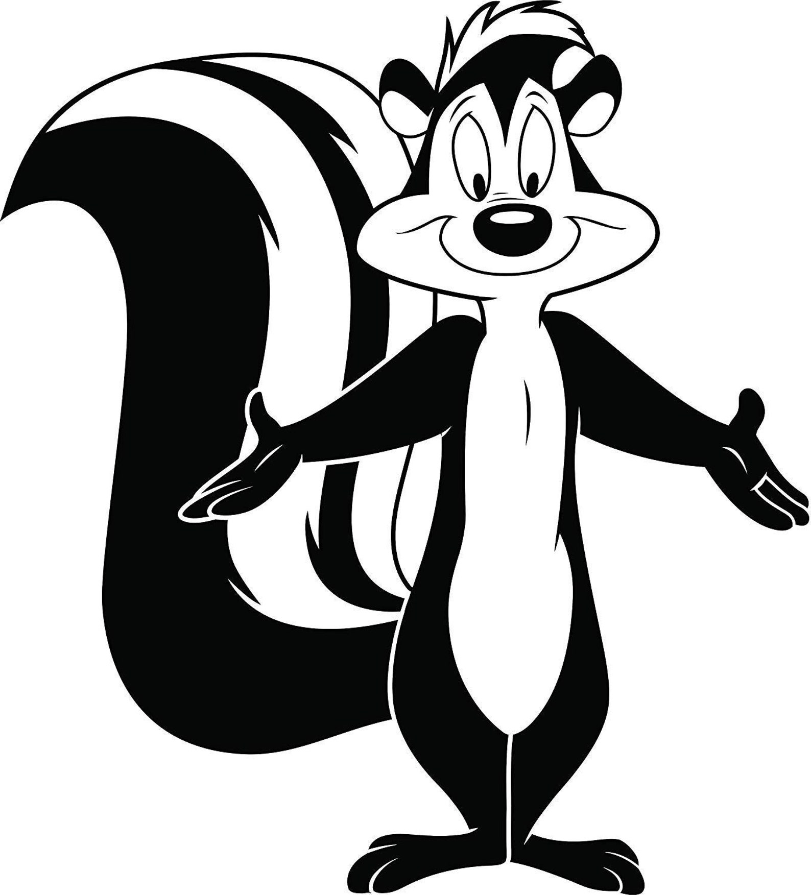Pepe Le Pew Cartoon Shows TV Show Skunk Skunks Raccoon Animal | Etsy