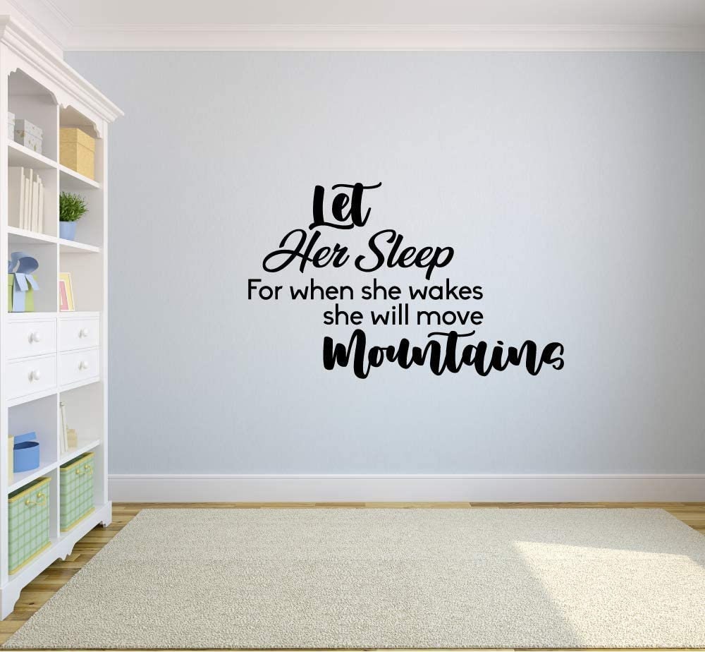 Nursery Room Wall Decal Wall Sticker Decoration Quote Let Etsy UK