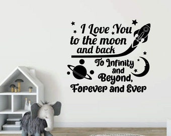 HM9004 I Love You Vinyl Wall Decal Art Decor HM9004 I Love You Vinyl Wall Decal Art Decor