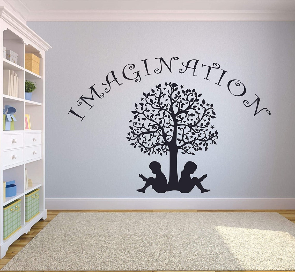 Reading Books Motivation Quotes Wall Sticker Vinyl Decal for Etsy