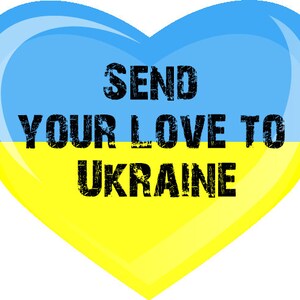 Ukrainian shop, Pray for Ukraine Send your love to Ukraine banner download .png