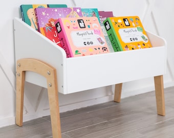 Boekenkast, Boekenplanken, kinderkamerboekenplank, Kinderboekenplank, kinderkamerplanken, kinderkamerboekenkast, houten boekenplank, Montessoriplank