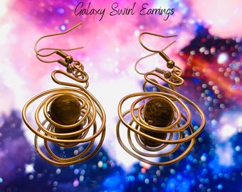 Galaxy Swirl Earrings