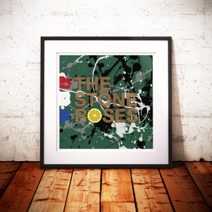 Las rosas | Álbum | Ilustración | Imprimir | Cuadrado | Sin marco | Afiche | Mánchester | Arte de pared | Amante de la música | veneno