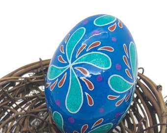 Pysanka Egg, Ukrainian Easter egg, Traditional pysanky art, Unique Gift idea, Nova Scotia, Mothers day, For him or her, Handmade home decor