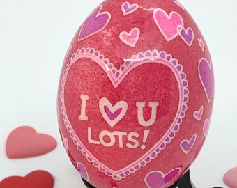 Valentine day gift, Valentine's day, Pysanka Egg, Pysanky Art, Ukrainian Easter egg, Unique Gift idea, Nova Scotia, Cute gift for her or him