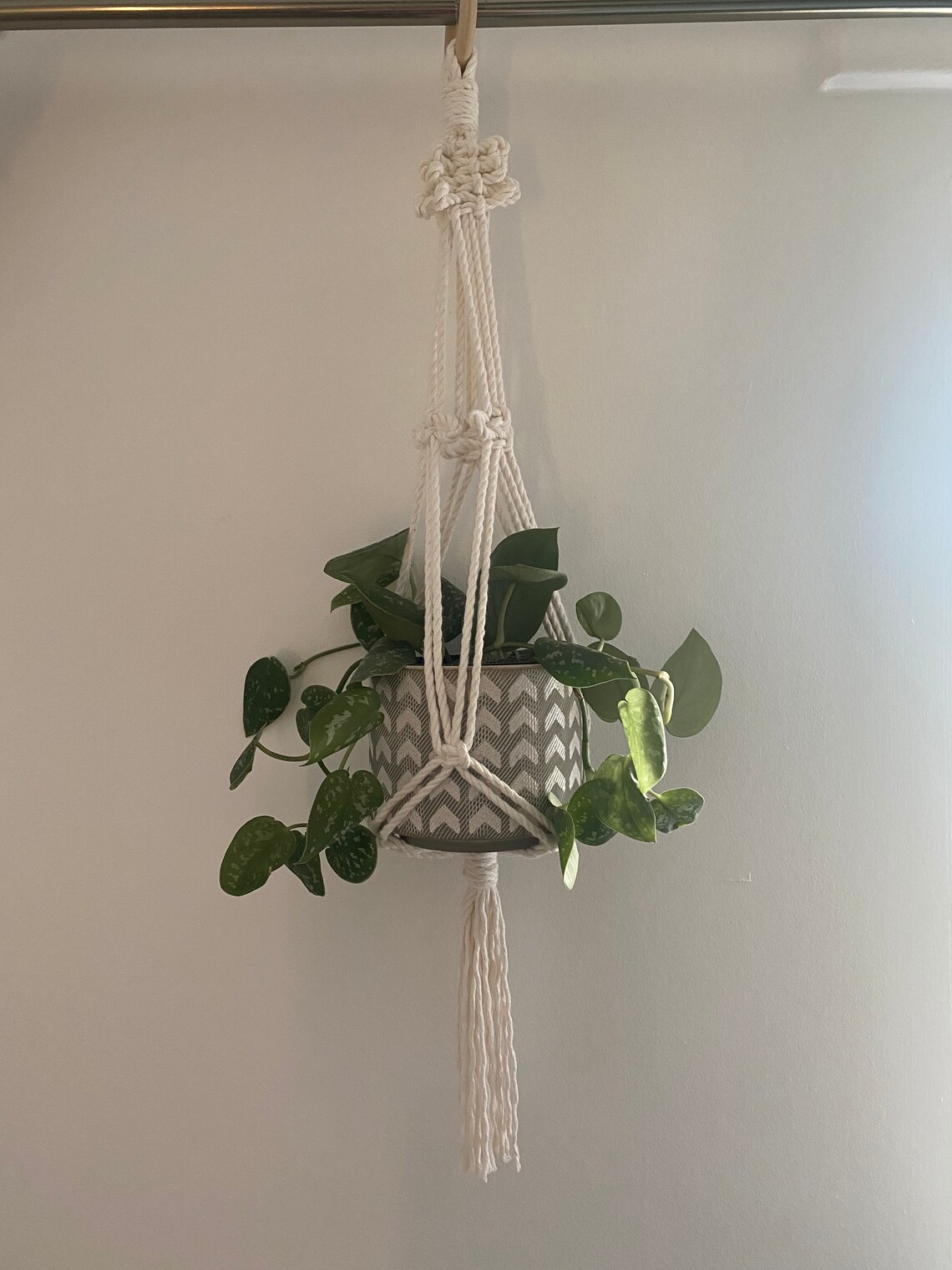 Plant Hanger Small Plant Hanger Boho Home Indoor Plants Unique Gifts