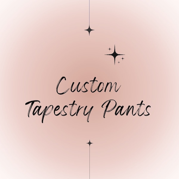 Mens Tapestry Pants Etsy