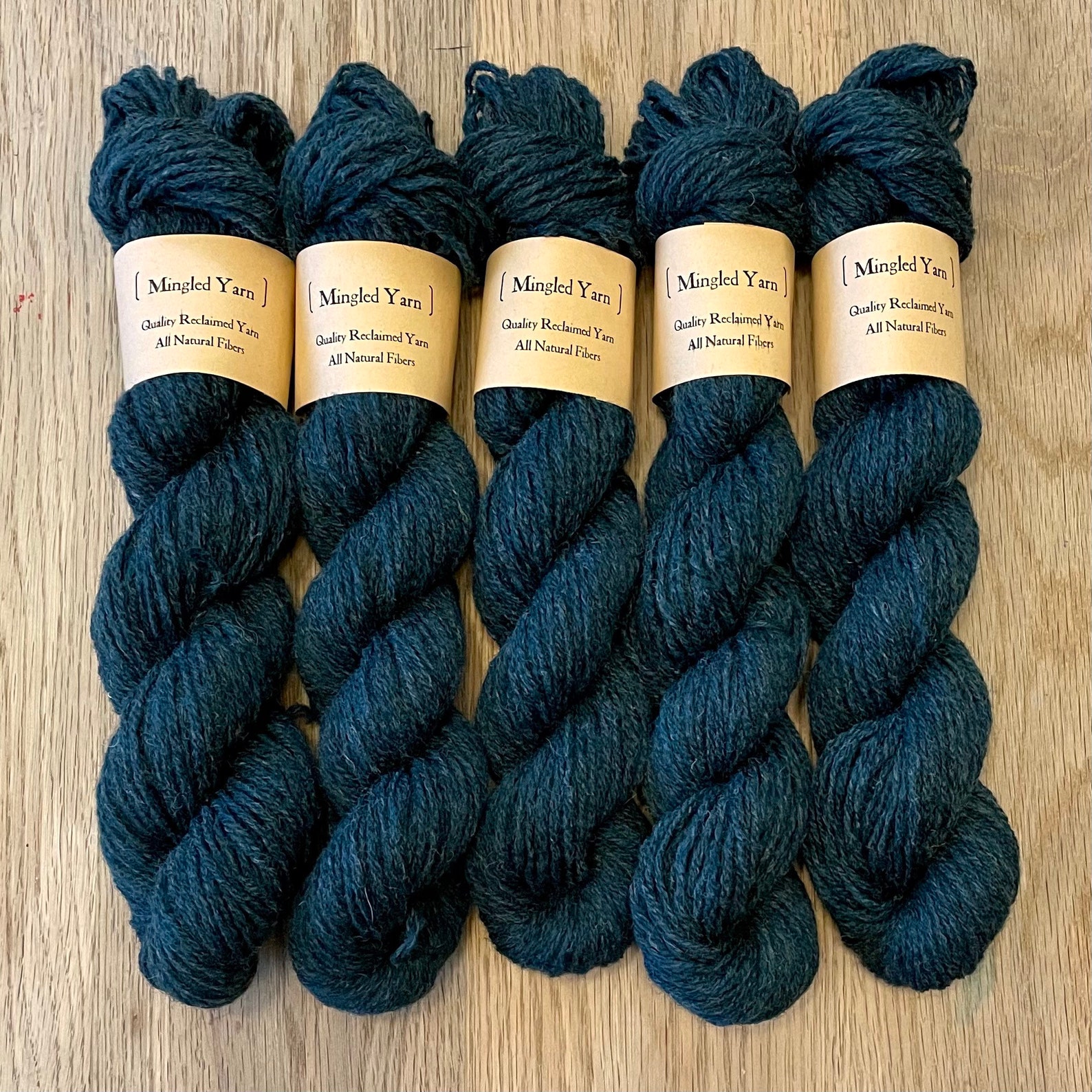 Green 100 Wool Reclaimed Recycled Yarn DK Weight Etsy