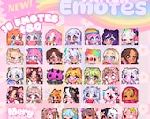 Limited-Time Price!! - Custom Twitch Emotes | Chibi Emote Commission