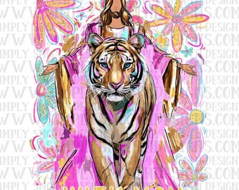 Fear Not for I am with you, viral png download, religious, faith png download, church, Jesus tiger png download