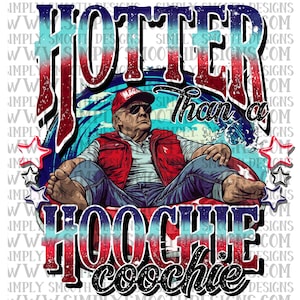 Hoochie Coochie president png nedladdning originaldesigner