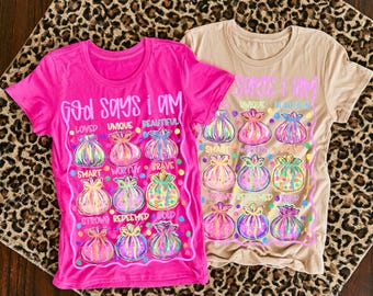 God says I am png, dumpling png, Chinese dumpling, glitter dumpling png, viral png download
