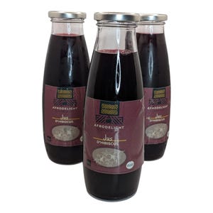 Delicious hibiscus/bissap juice, ideal for an aperitif 150 cl