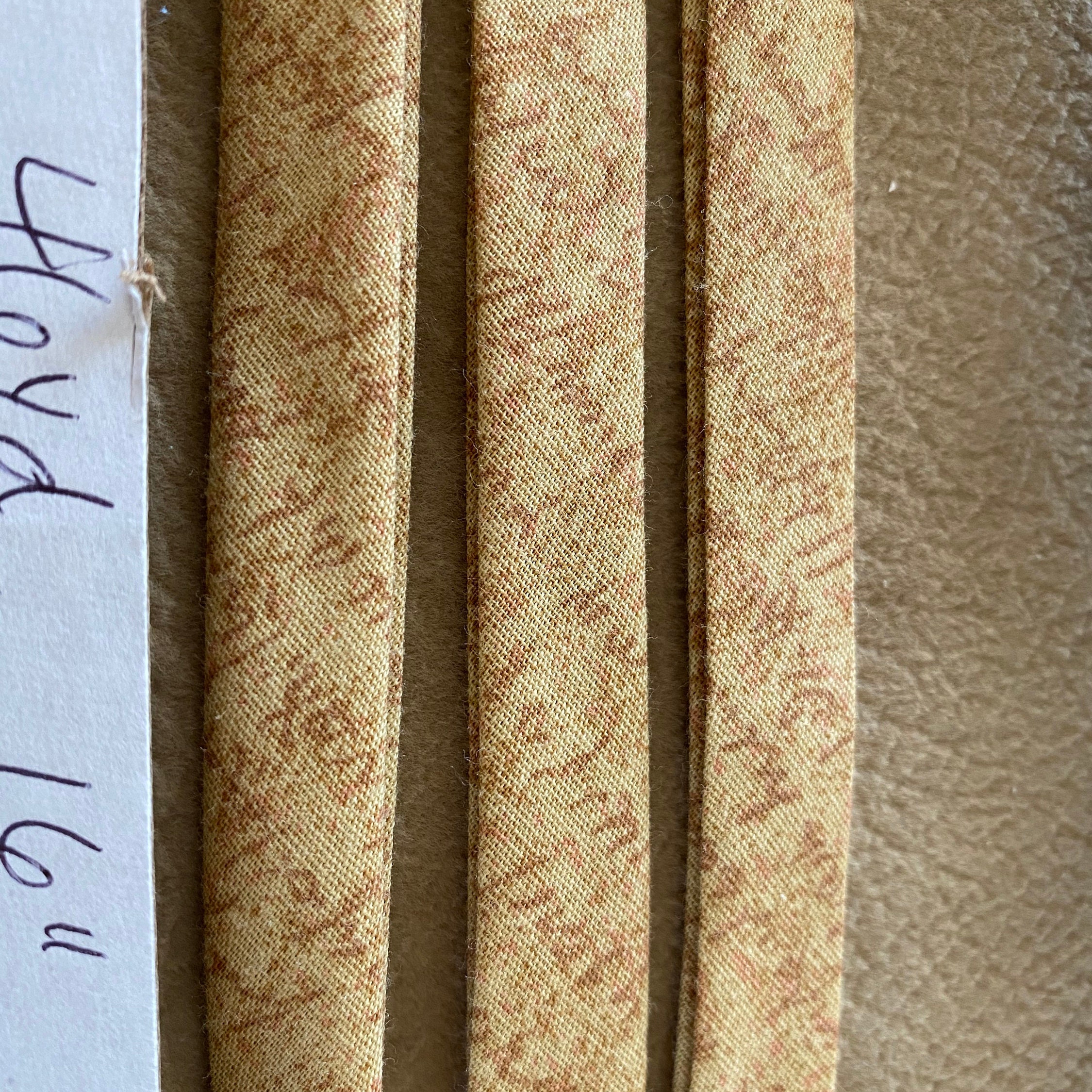 Custom made 1/2 doublefold Bias tapesoft brown color Etsy