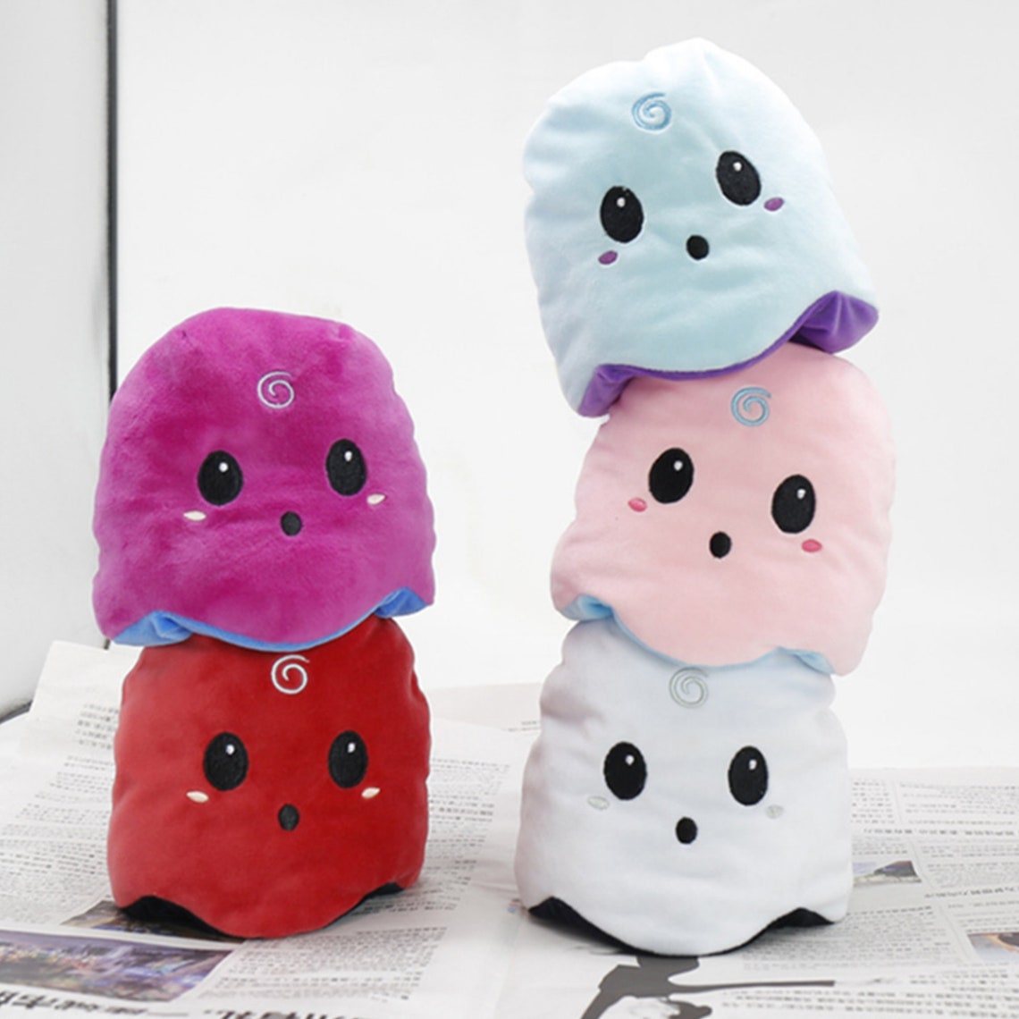halloween reversible plushies