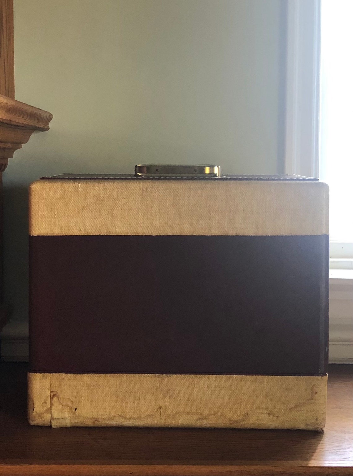 Green Singer Sewing Machine Model RFJ88 1950s Portable Etsy